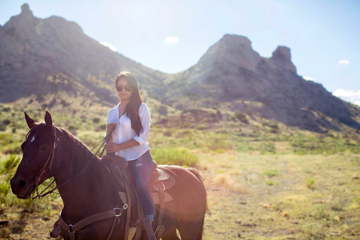 Horse riding